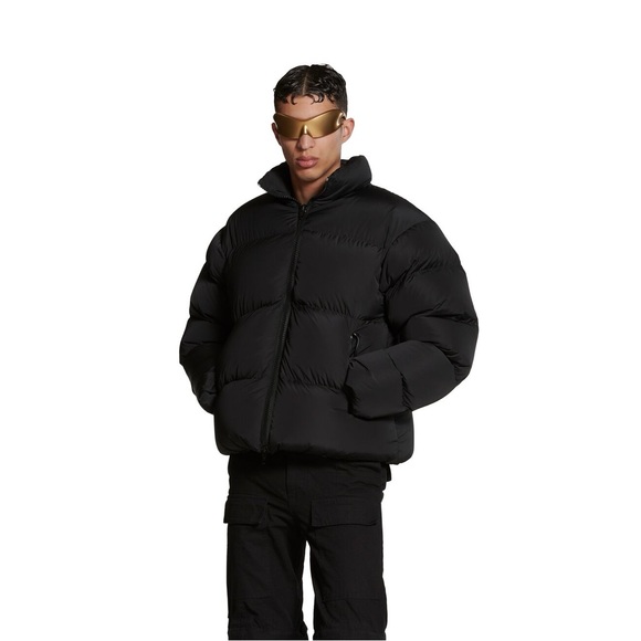 BALENCIAGA BRAND NEW NAVY BLUE OVERSIZED PUFFER - Picture 1 of 8